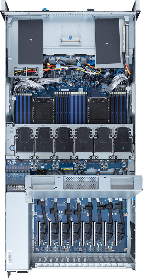 HPC/AI Server - Intel® Xeon® 6700/6500 - 4U DP 8 x PCIe Gen5 GPUs - G494-SB0-AAP2