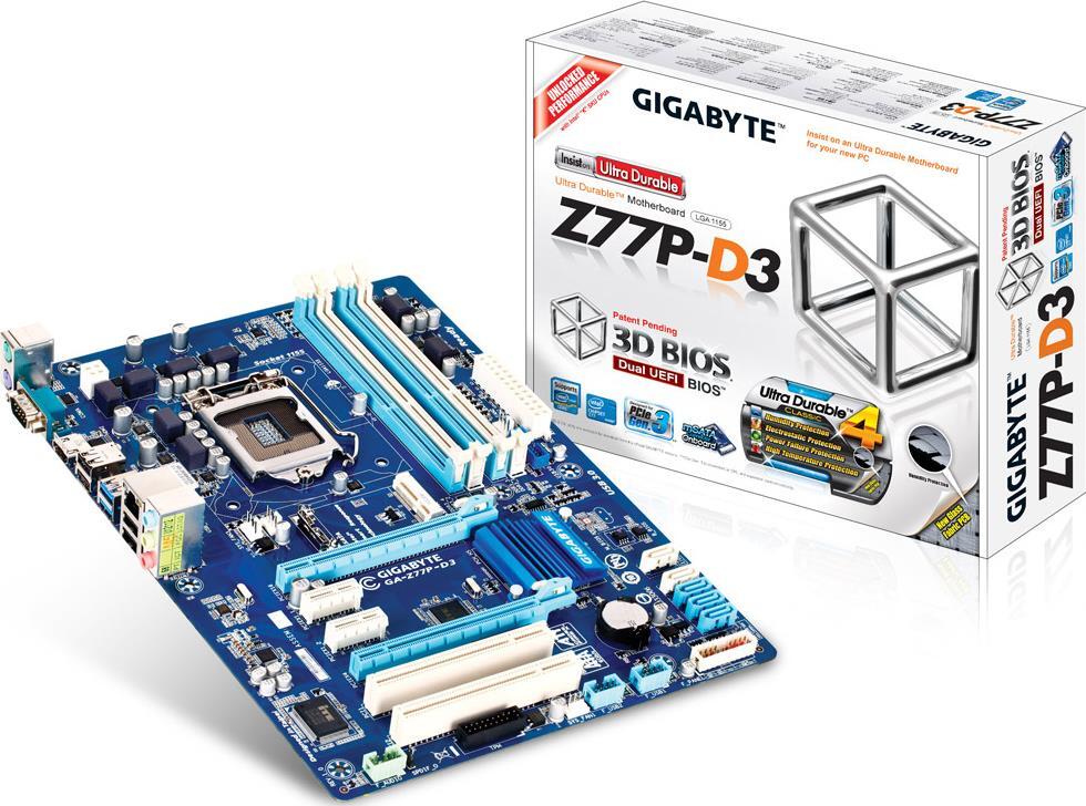 Системные платы - GA-Z77P-D3