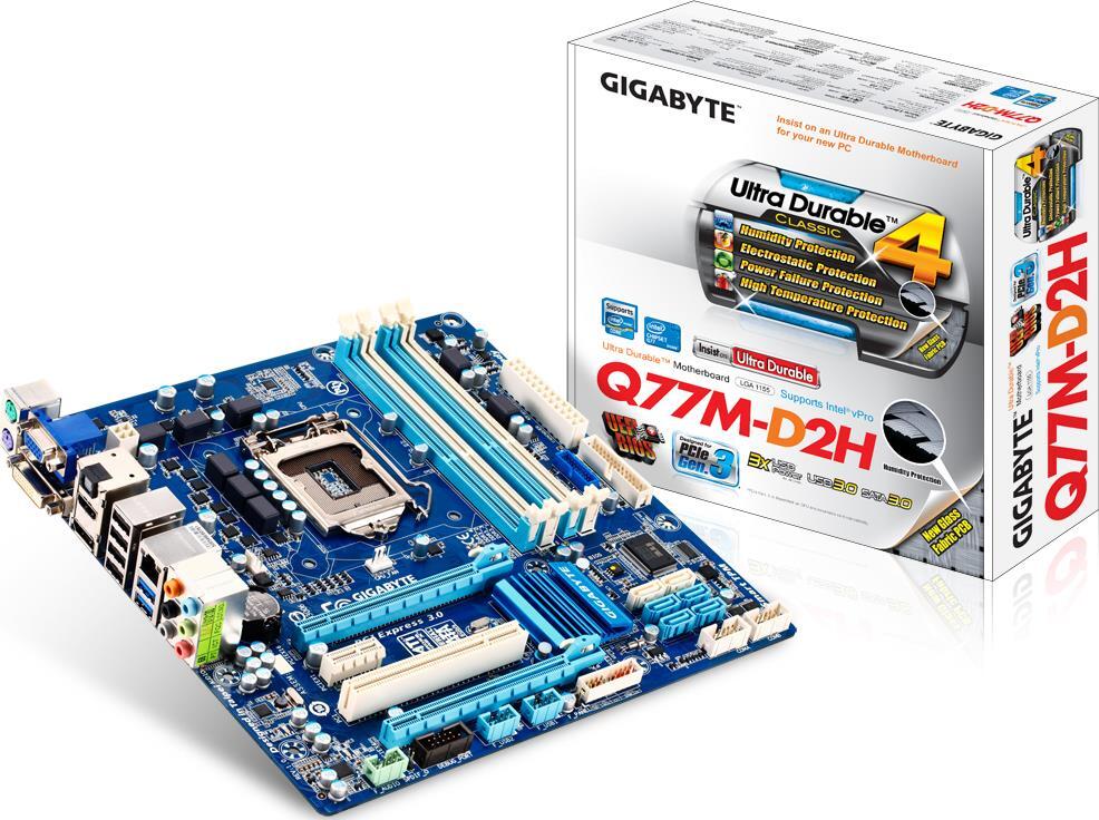Motherboard - GA-Q77M-D2H
