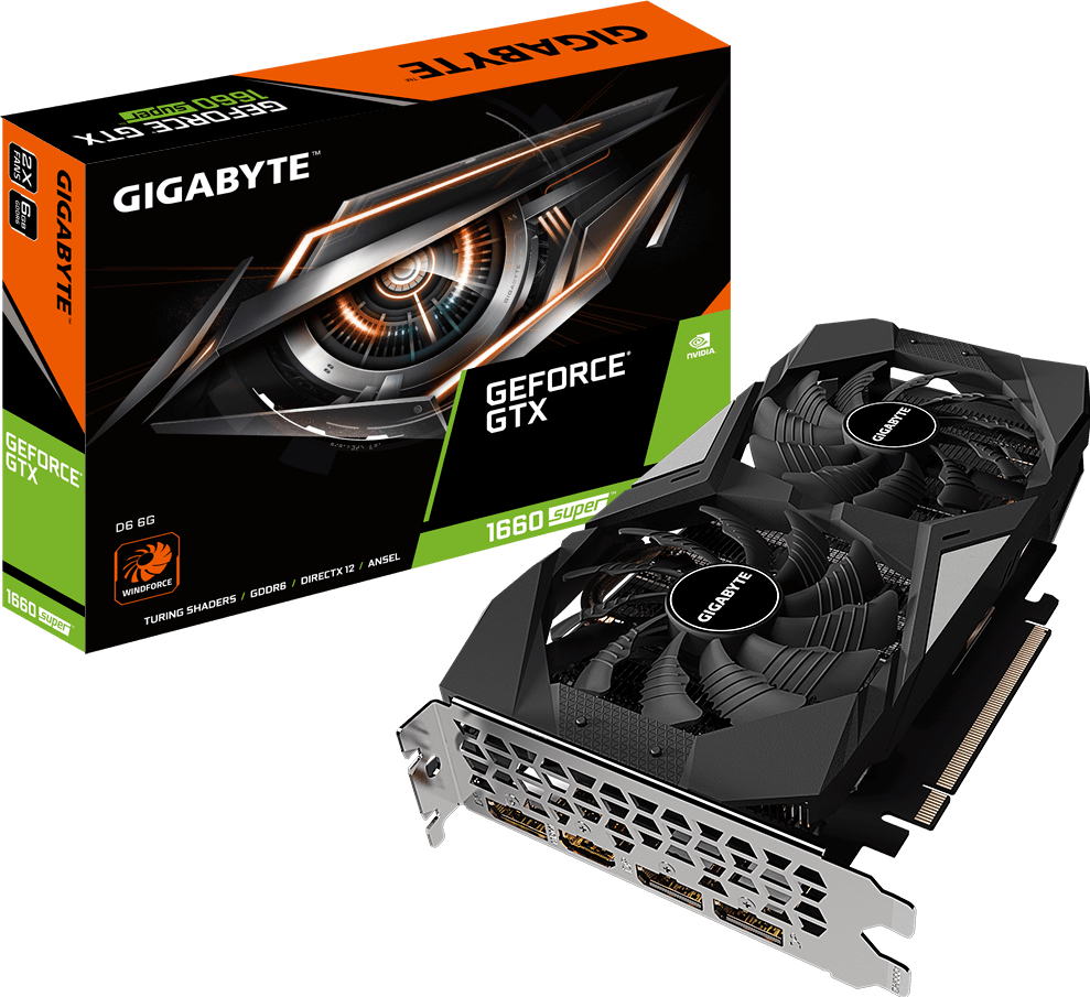 กราฟิกการ์ด - GeForce® GTX 1660 SUPER™ D6 6G