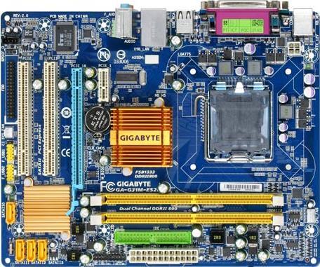 Motherboard - GA-G31M-ES2L