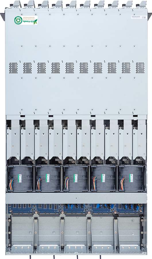 Blade Server - AMD EPYC™ 4005 & Ryzen™ 9000 - 3U 10-Node UP 20-Bay Gen5 NVMe/SATA - B343-C40-AAJ3