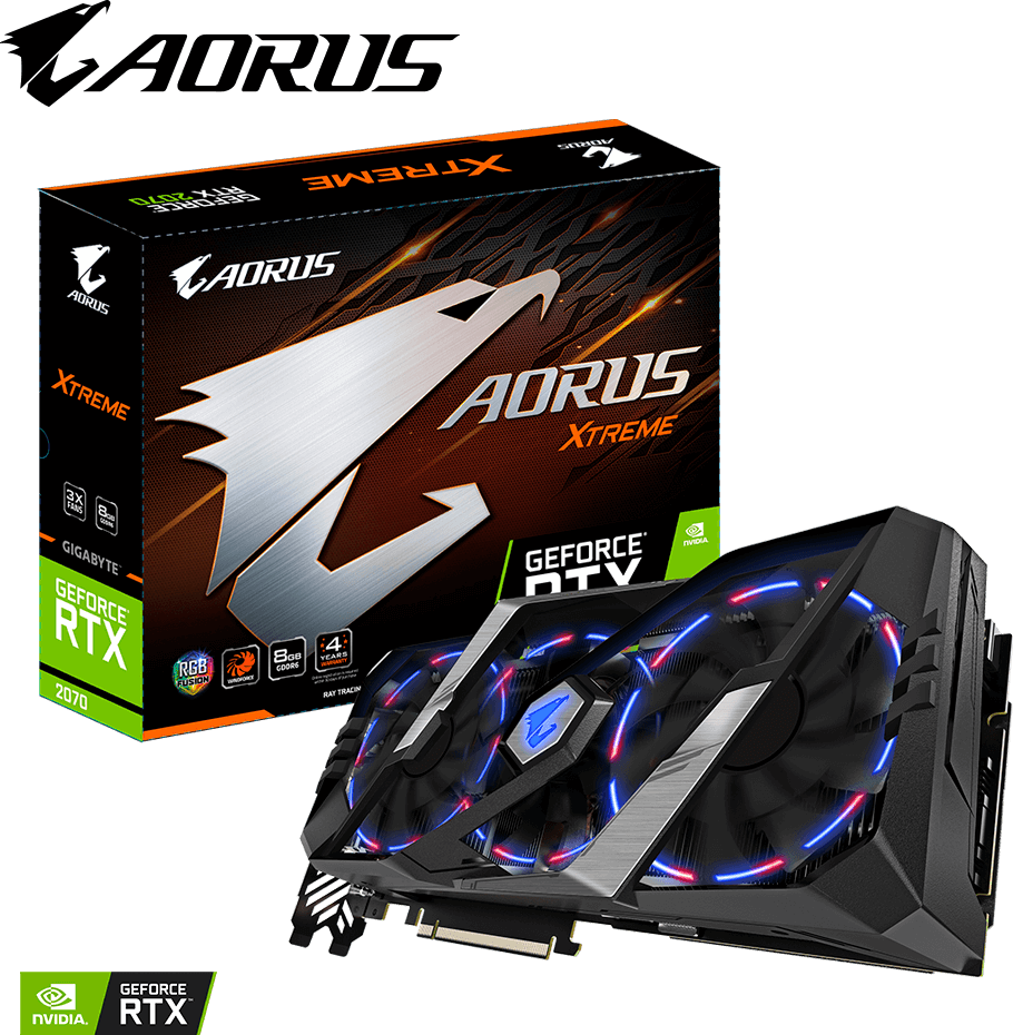 AORUS GeForce RTX™ 2070 XTREME 8G - GIGABYTE Brazil