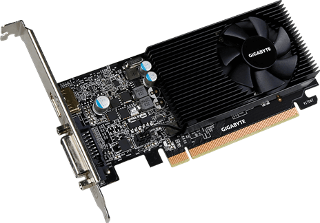 グラフィックボード・グラボ・ビデオカード Gigabyte GeForce GT 1030 GT 1030 Low Profile 2G - GIGABYTE Japan