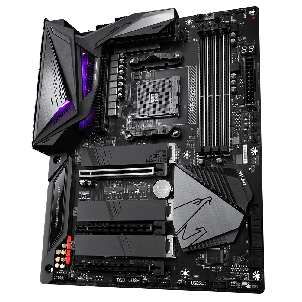 B550 AORUS MASTER - Преимущества | Материнские платы GIGABYTE