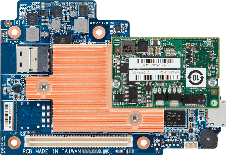 Broadcom SAS3108 H/W RAID Card (240-PD) - CRAO558