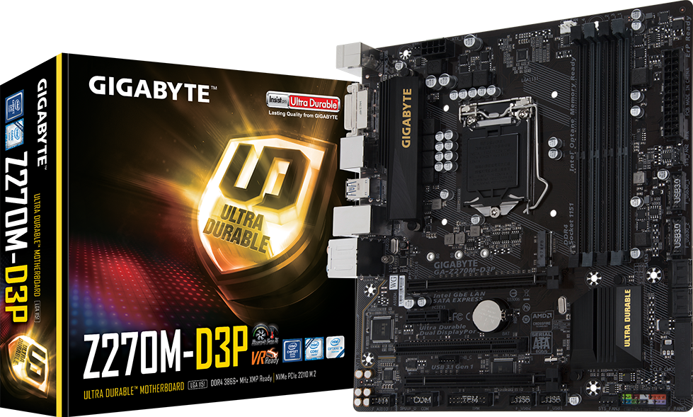 Материнські плати - GA-Z270M-D3P