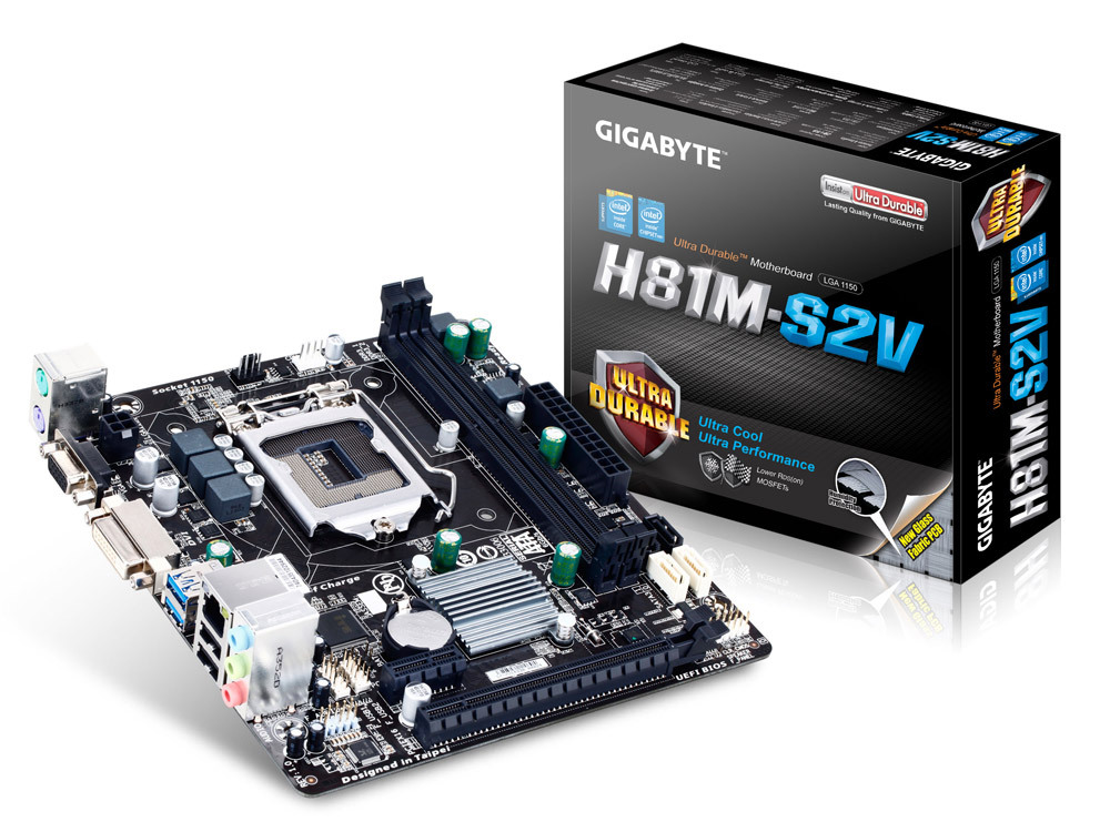 GA-H81M-S2V (Rev. 1.0) - Преимущества | Материнские платы GIGABYTE