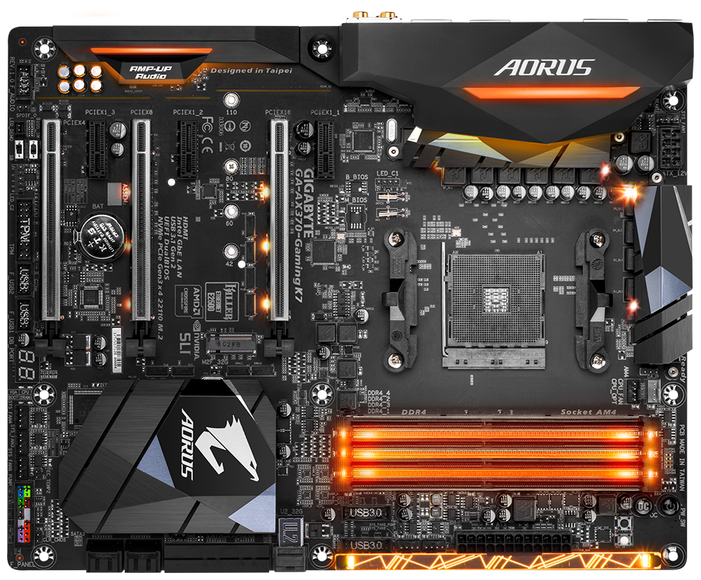 GA-AX370-Gaming K7 (Rev. 1.0) - GIGABYTE Brazil