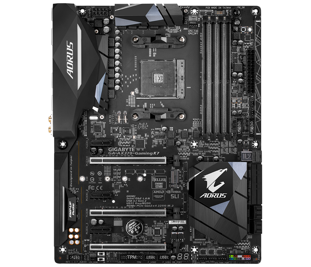 GA-AX370-Gaming K7 (Rev. 1.0) - GIGABYTE Japan