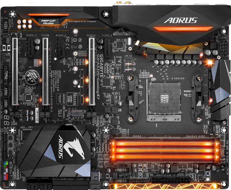 Tarjetas Madre - GA-AX370-Gaming K7