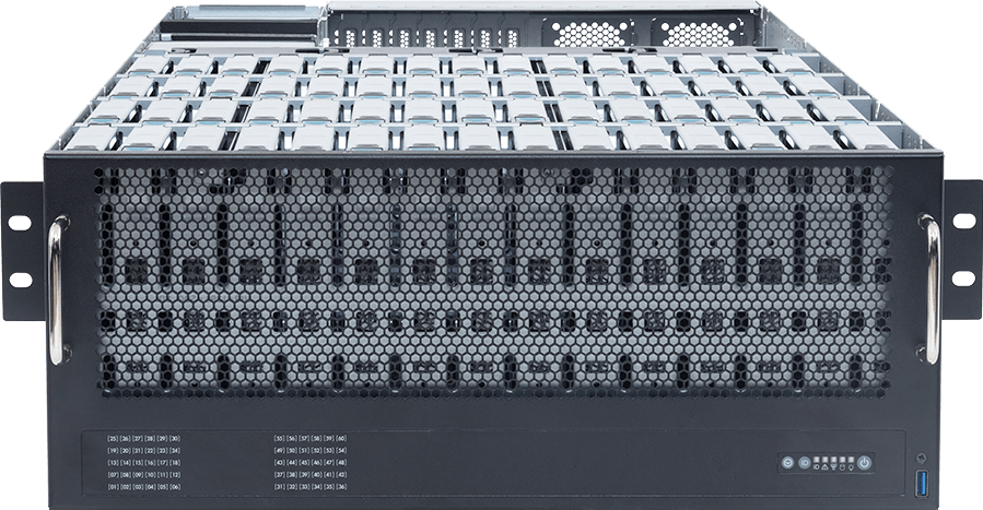 Storage Server - AMD EPYC™ 9005/9004 - 4U UP 60-Bay SATA/SAS with Expander + 6-Bay Gen5 NVMe  + 2-Bay SATA/SAS - S463-Z30-AAB1