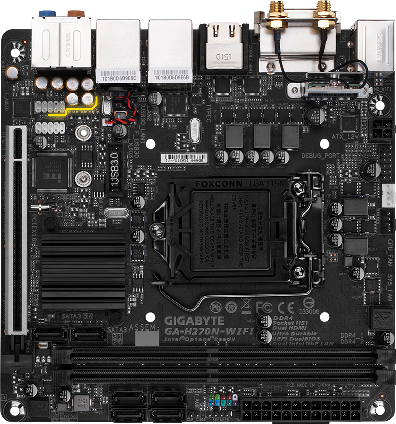 GA-H270N-WIFI (Rev. 1.0) - GIGABYTE Global
