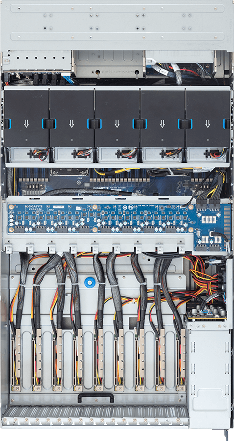 NVIDIA MGX™ Server - Intel® Xeon® 6 Processors - 4U DP 8 x PCIe Gen5 GPUs - XL44-SX0-AAS2