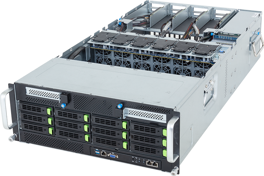HPC/AI Server - Intel&reg; Xeon&reg; 6 Processors - 4U DP 8 x PCIe Gen5 GPUs (2 x Root Ports) - G494-SB3-AAP1