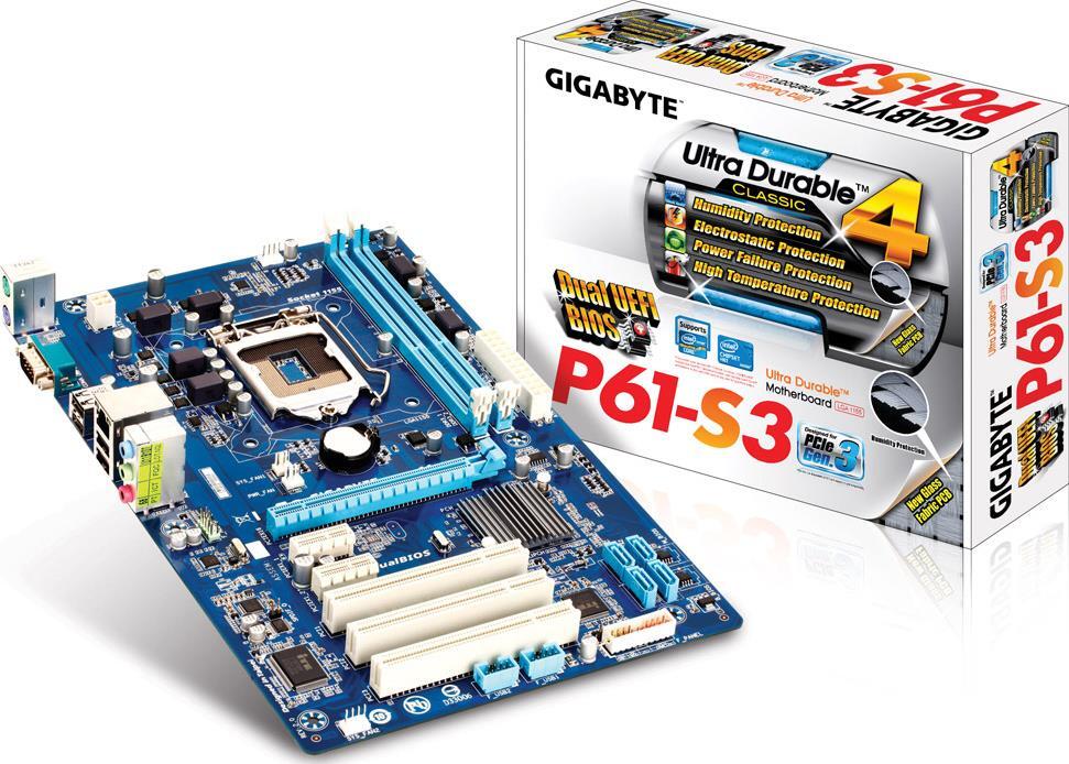Motherboard - GA-P61-S3