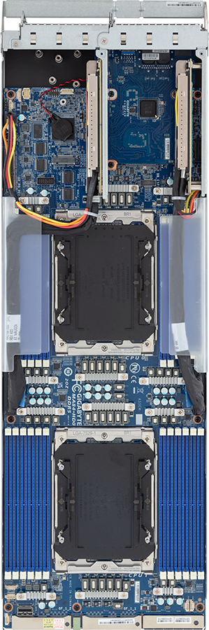 High Density Server - Intel® Xeon® 6 Processors - 3U 4-Node DP 8-Bay Gen5 NVMe/SATA/SAS-4 Immersion - H374-A81-IAW1