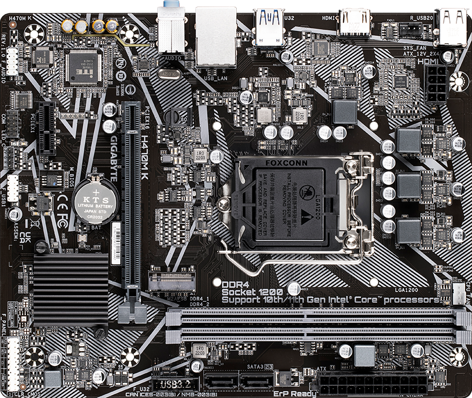 GIGABYTE H470M DS3H＆Intel Core i5-11400F H470M DS3H (rev. 1.0) Key Features | Motherboard - GIGABYTE U.S.A.