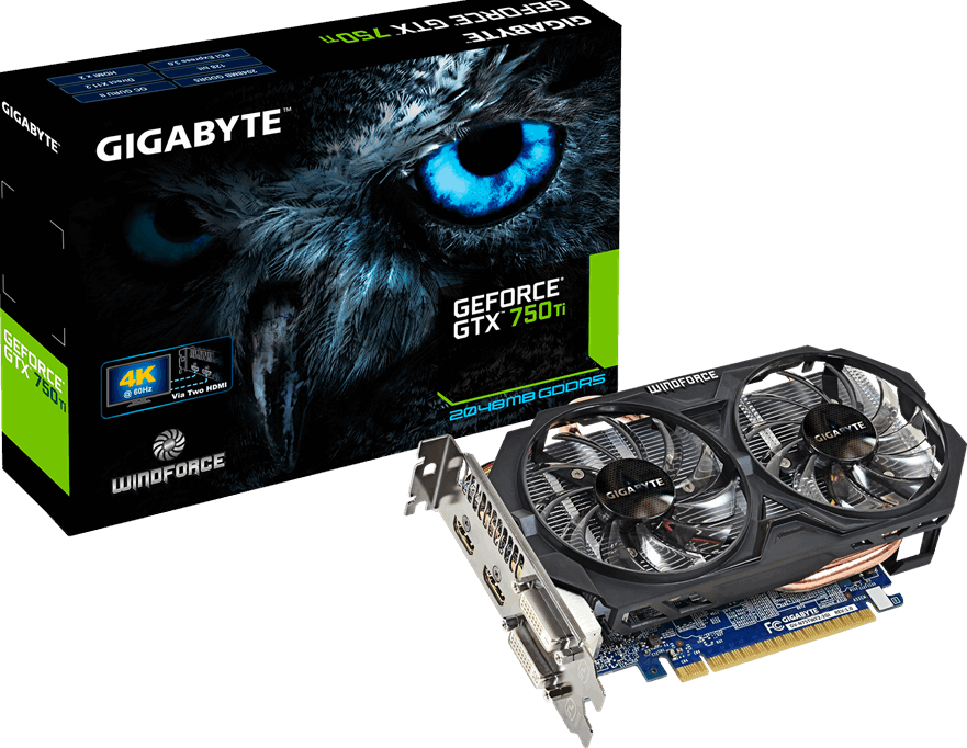 Graphics Card - GV-N75TWF2-2GI