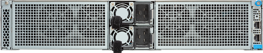 High Density Server - AMD EPYC™ 9005/9004 - 2U 4-Node UP 8-Bay E1.S Gen4 NVMe DLC - H253-Z10-LAP1