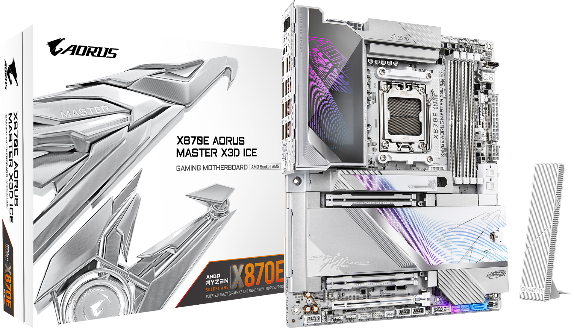 X870E AORUS MASTER X3D ICE