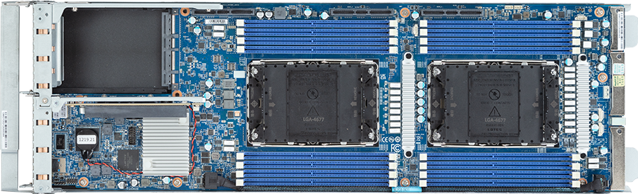 High Density Server - 5th/4th Gen Intel® Xeon® Scalable - 2U 4-Node 8-Bay Gen4 NVMe/SATA/SAS Immersion - H263-S64-IAW1