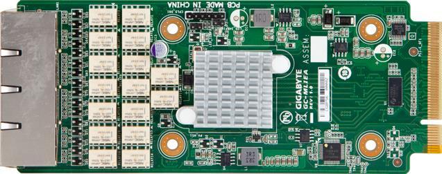 4 x GbE LAN ports proprietary card - GC-MLIEA