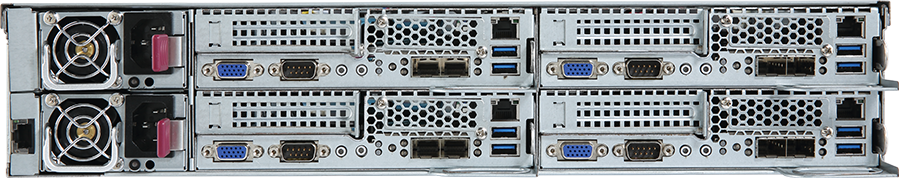 2U 4 Nodes High Density NVMe Rack Server - H23N-H60