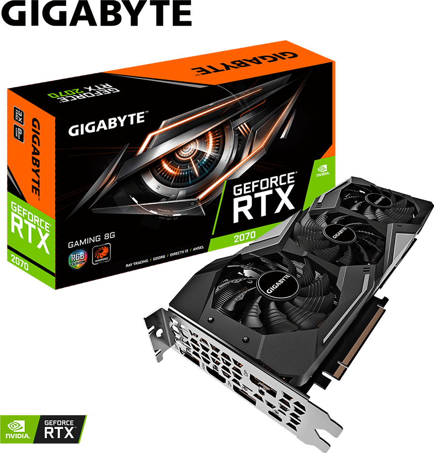 GeForce RTX™ 2070 GAMING 8G (Rev. 1.0) - GIGABYTE U.S.A.