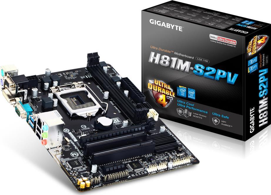 Motherboard - GA-H81M-S2PV