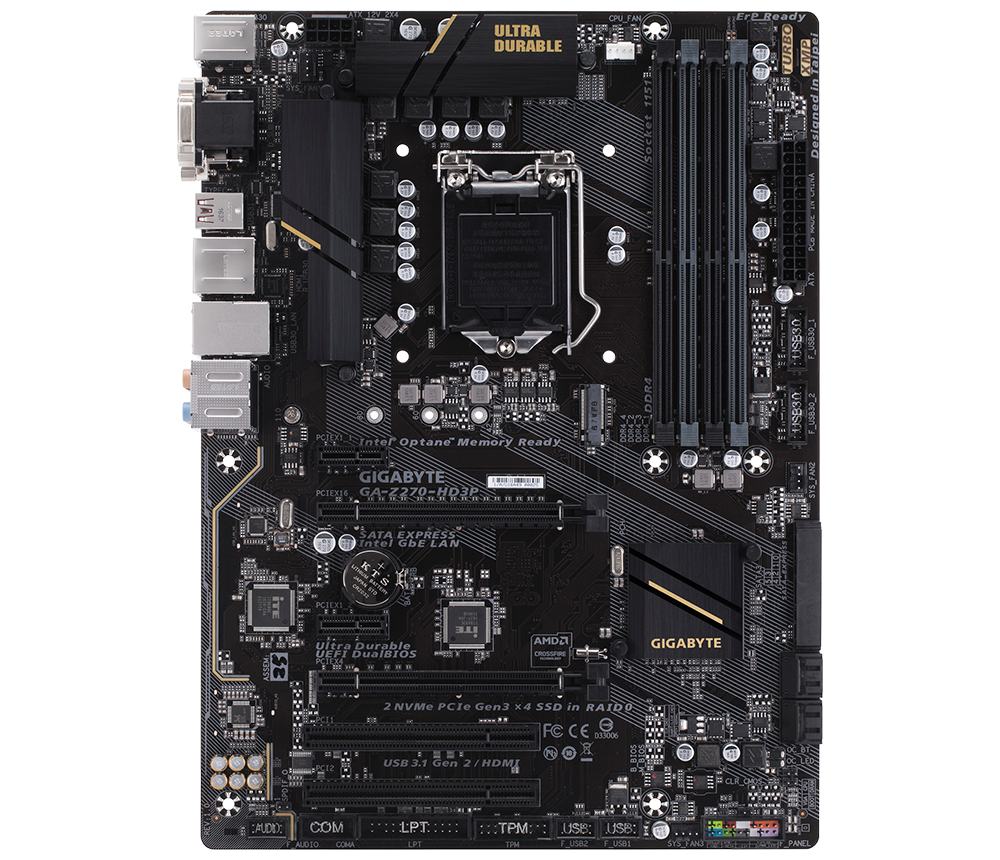 GA-Z270-HD3P (Rev. 1.0) - GIGABYTE Global