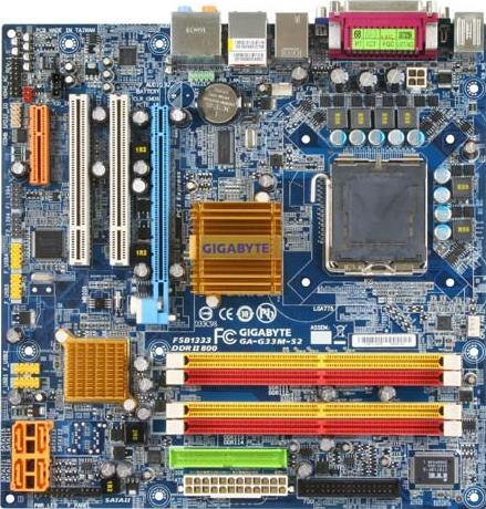 Tarjetas Madre - GA-G33M-S2