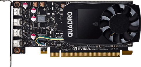 Professional Graphics Card - NVIDIA QUADRO P1000