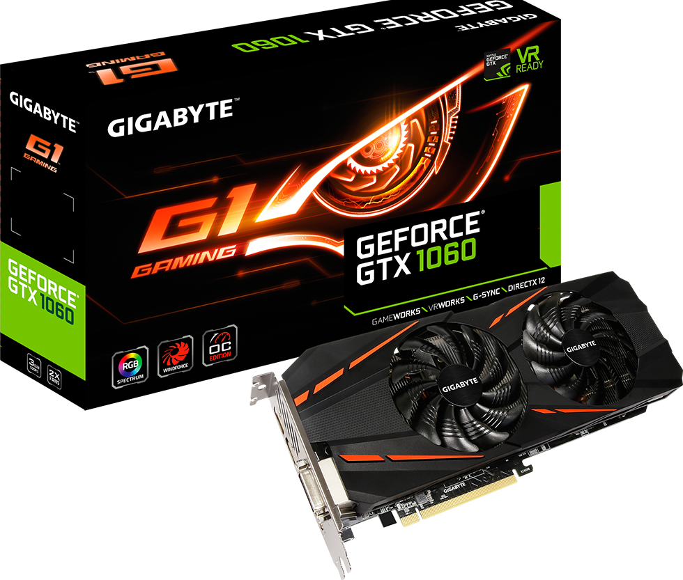 Grafikkarten - GeForce® GTX 1060 G1 Gaming 3G