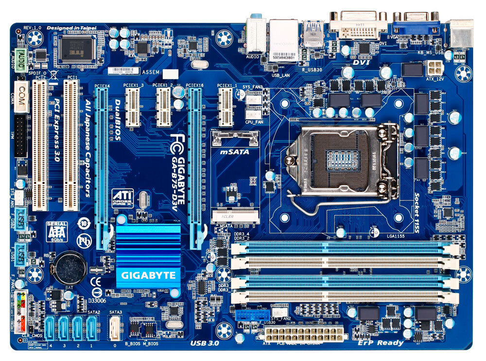 GA-B75-D3V (Rev. 1.0) - Преимущества | Материнские платы GIGABYTE