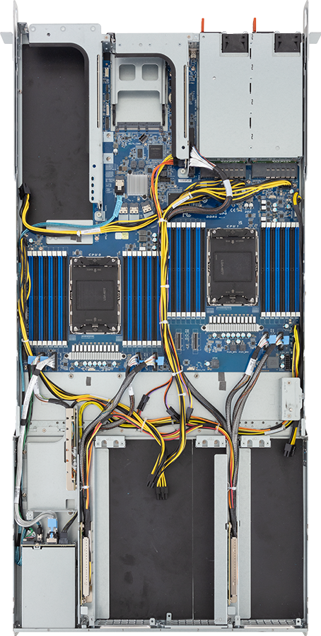 Rack Server - 5th/4th Gen Intel® Xeon® Scalable - 1U DP 4 x PCIe Gen5 GPUs Immersion - R183-SF2-IAL1