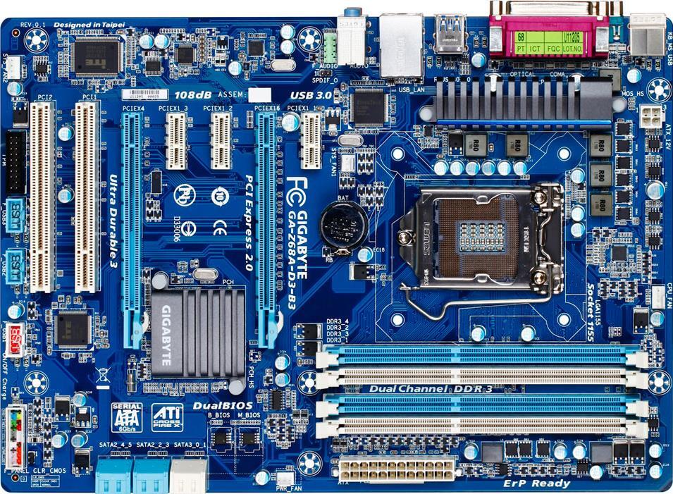 GA-Z68A-D3-B3 (Rev. 1.0) - GIGABYTE Global
