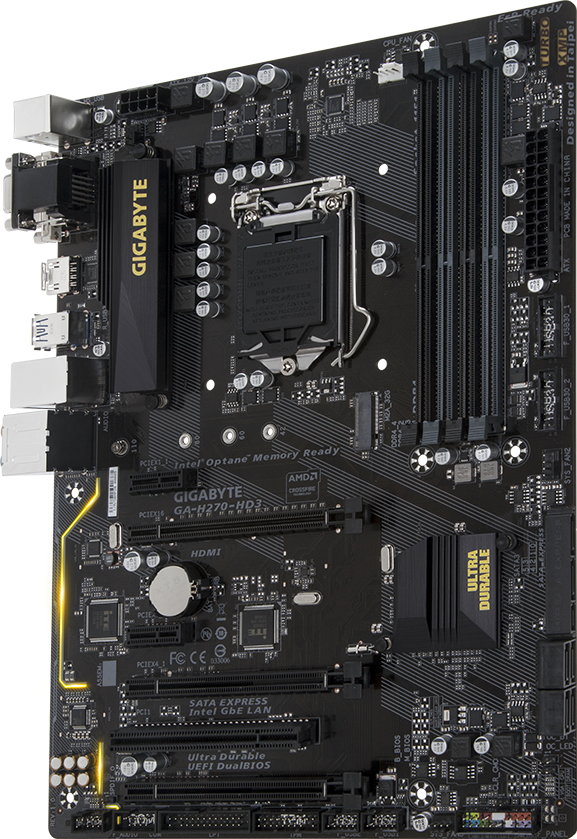 GIGABYTE Z270-HD3 i7 7700K CPUマザボ セット GA-Z270-HD3 (Rev. 1.0