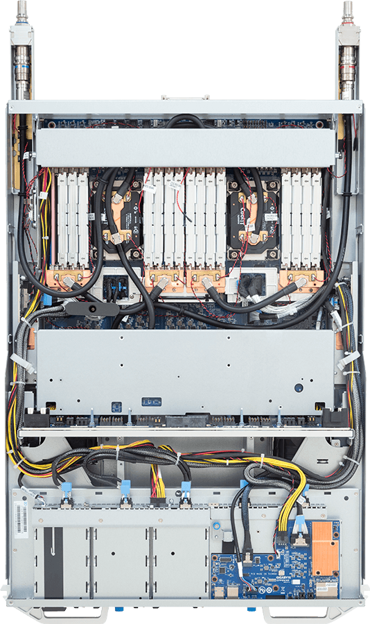 ORV3 GPU Server - Intel® Xeon® 6700/6500-Series Processors - 4OU DP NVIDIA HGX™ B300 DLC - TO46-SD3-LA07