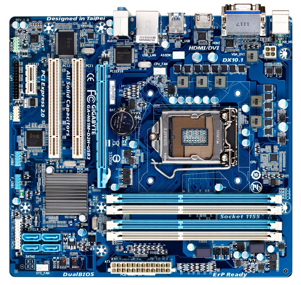 GAH61MD2HUSB3 (Rev. 1.0) Kluczowe cechy Płyty główne GIGABYTE