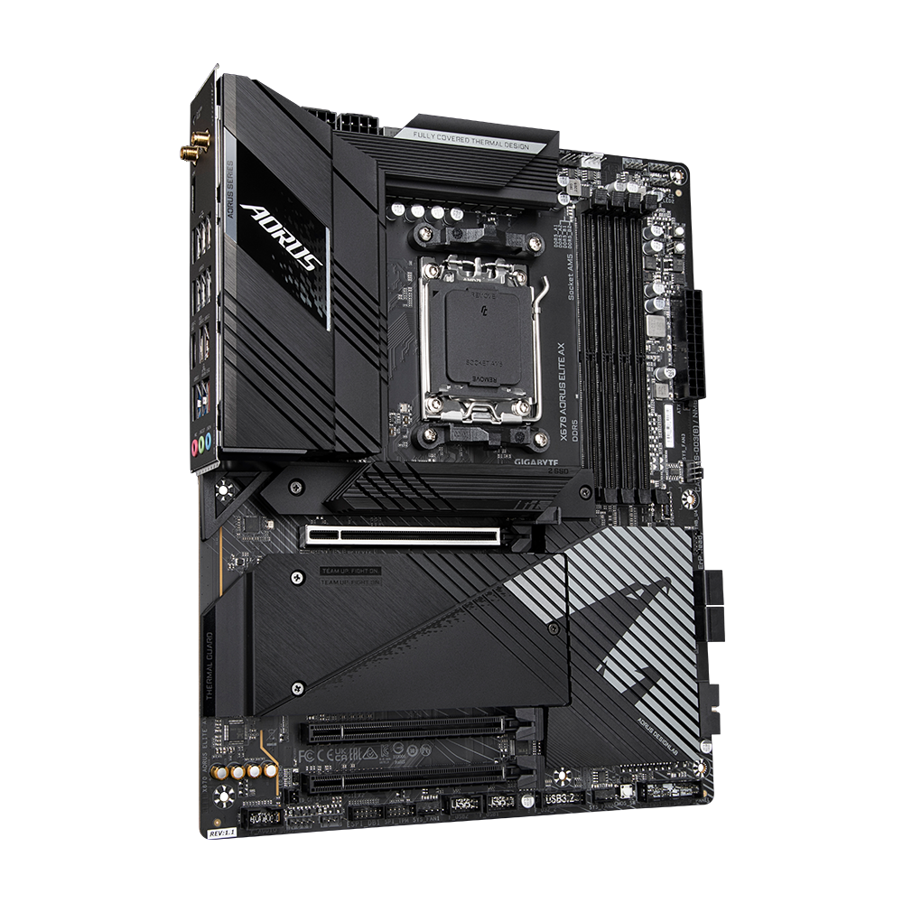 X670 AORUS ELITE AX (Rev. 1.1) - Преимущества | Материнские платы GIGABYTE