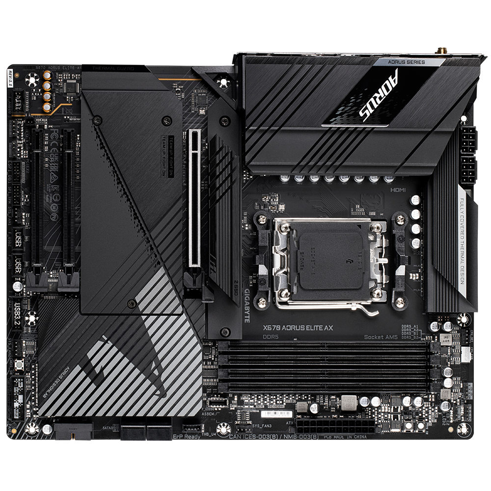 X670 AORUS ELITE AX (Rev. 1.1) - Преимущества | Материнские платы GIGABYTE