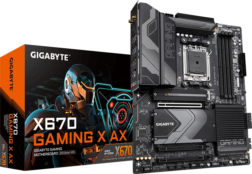 Placas-mãe - X670 GAMING X AX