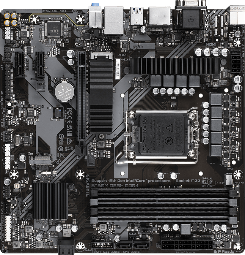 B760M DS3H DDR4 (Rev. 1.0) - GIGABYTE Japan