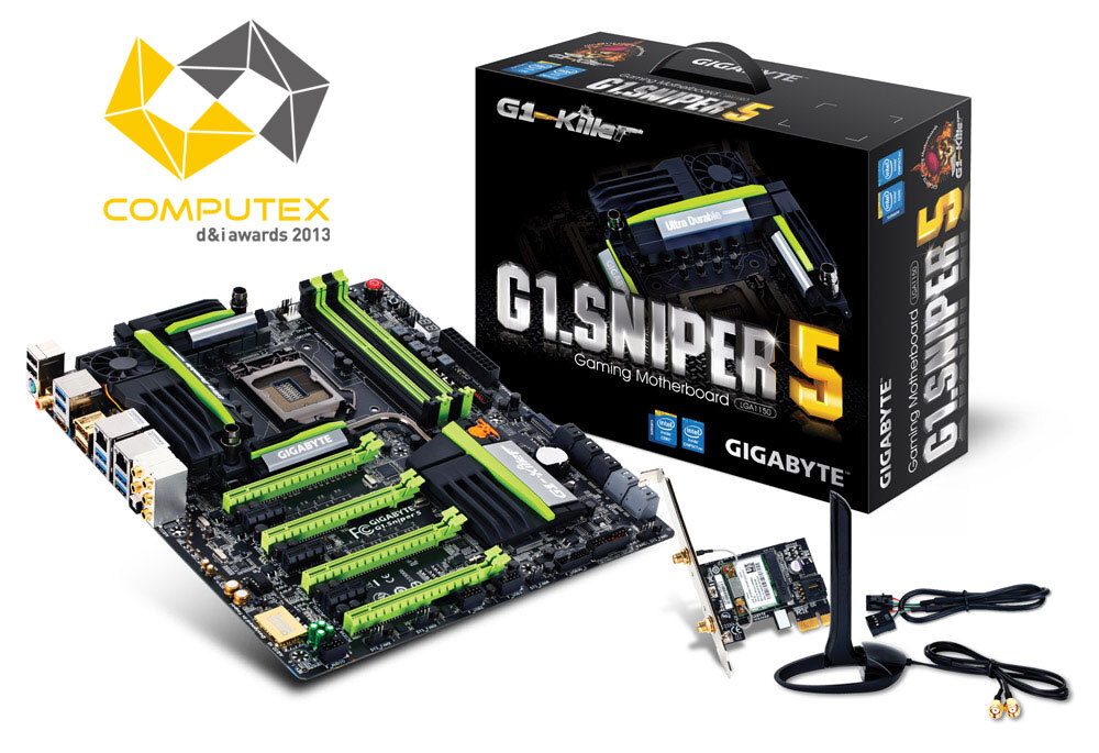 G1.Sniper 5 (Rev. 1.x) Key features Motherboard GIGABYTE