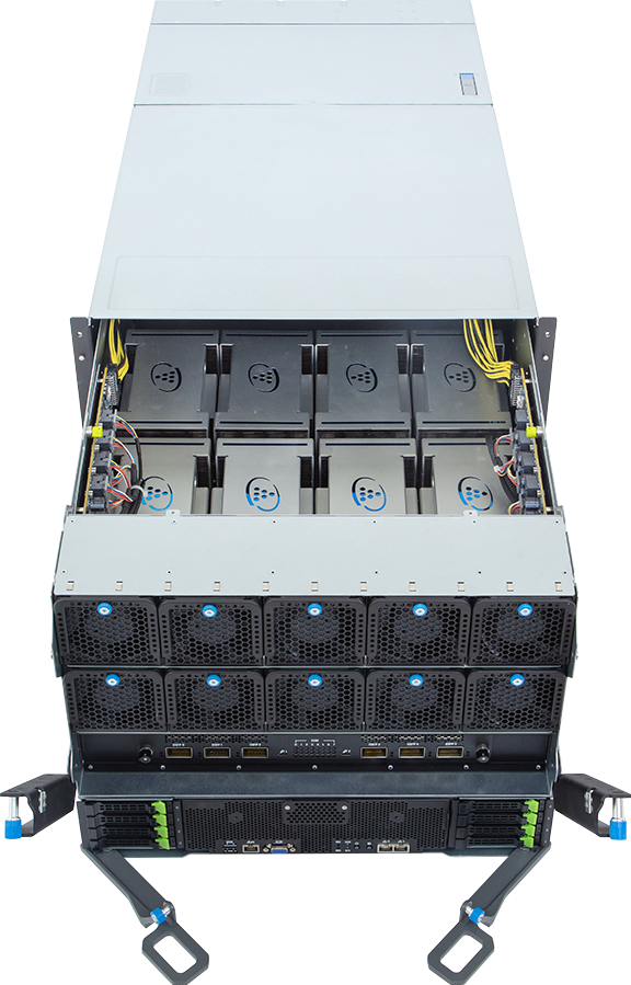 HPC/AI Server - 5th/4th Gen Intel® Xeon® Scalable - 8U DP Intel® Gaudi® 3 - G893-SG1-AAX1