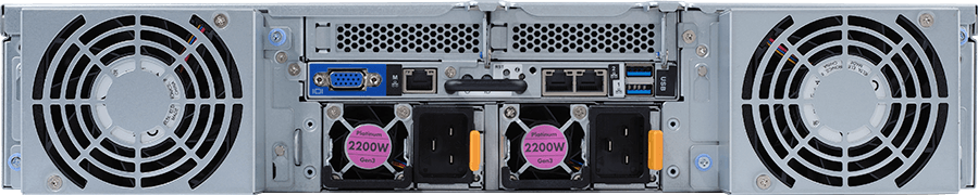 HPC/AI Server - AMD EPYC™ 7003/7002 - 2U DP 8 x PCIe Gen4 GPUs - G292-Z45