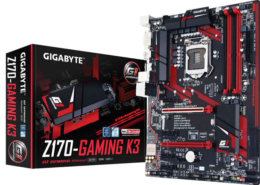 Motherboard - GA-Z170-Gaming K3-EU