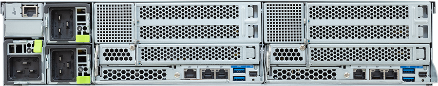 HPC/AI Arm Server - NVIDIA GH200 Grace Hopper Superchip - 2U 2-Node 8-Bay Gen5 NVMe - H223-V10-AAW1