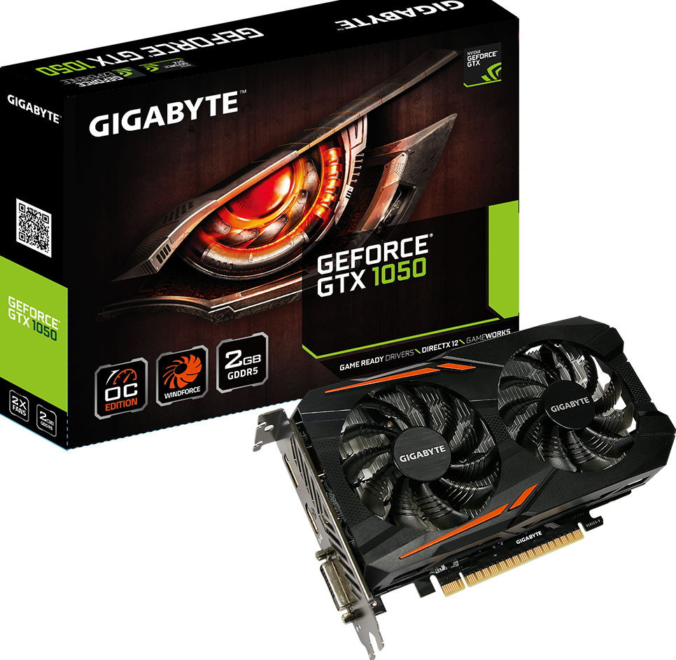 Videókártyák - GeForce® GTX 1050 OC 2G(rev1.0/rev1.1)